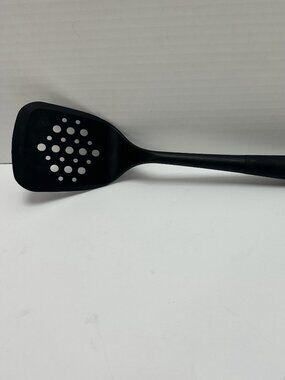 Cuisinart Slotted Draining Spatula Flipper Black Kitchen